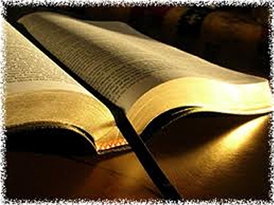 bible on table
